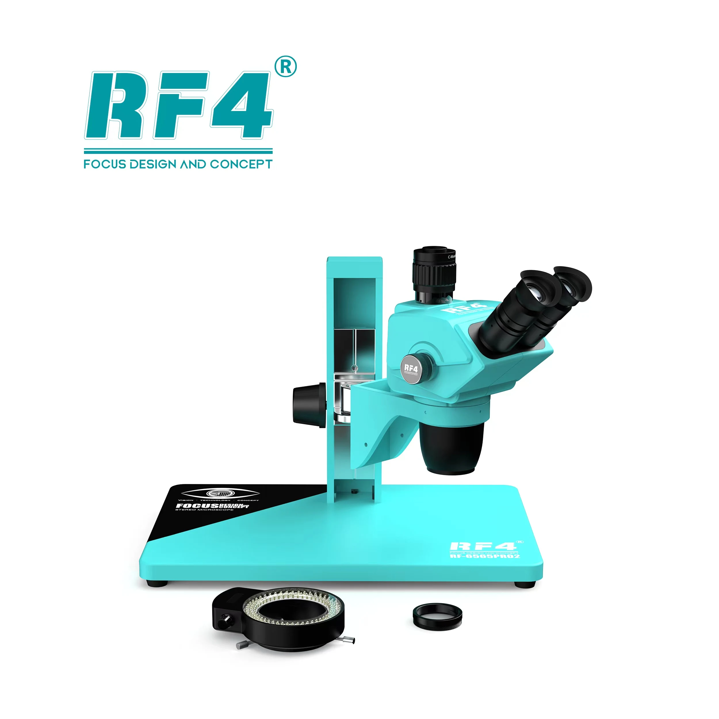 2024 RF-6565PROD2 Microscope - Continuous Zoom & LED Light