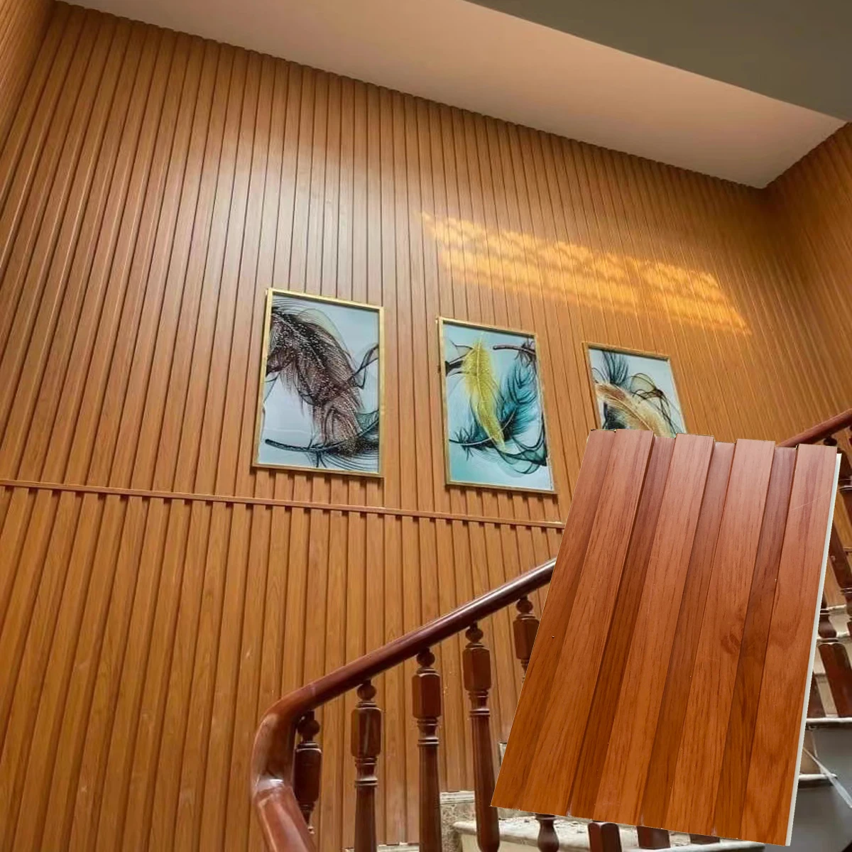 Mexico WPC Cladding Fluted Wall Panel