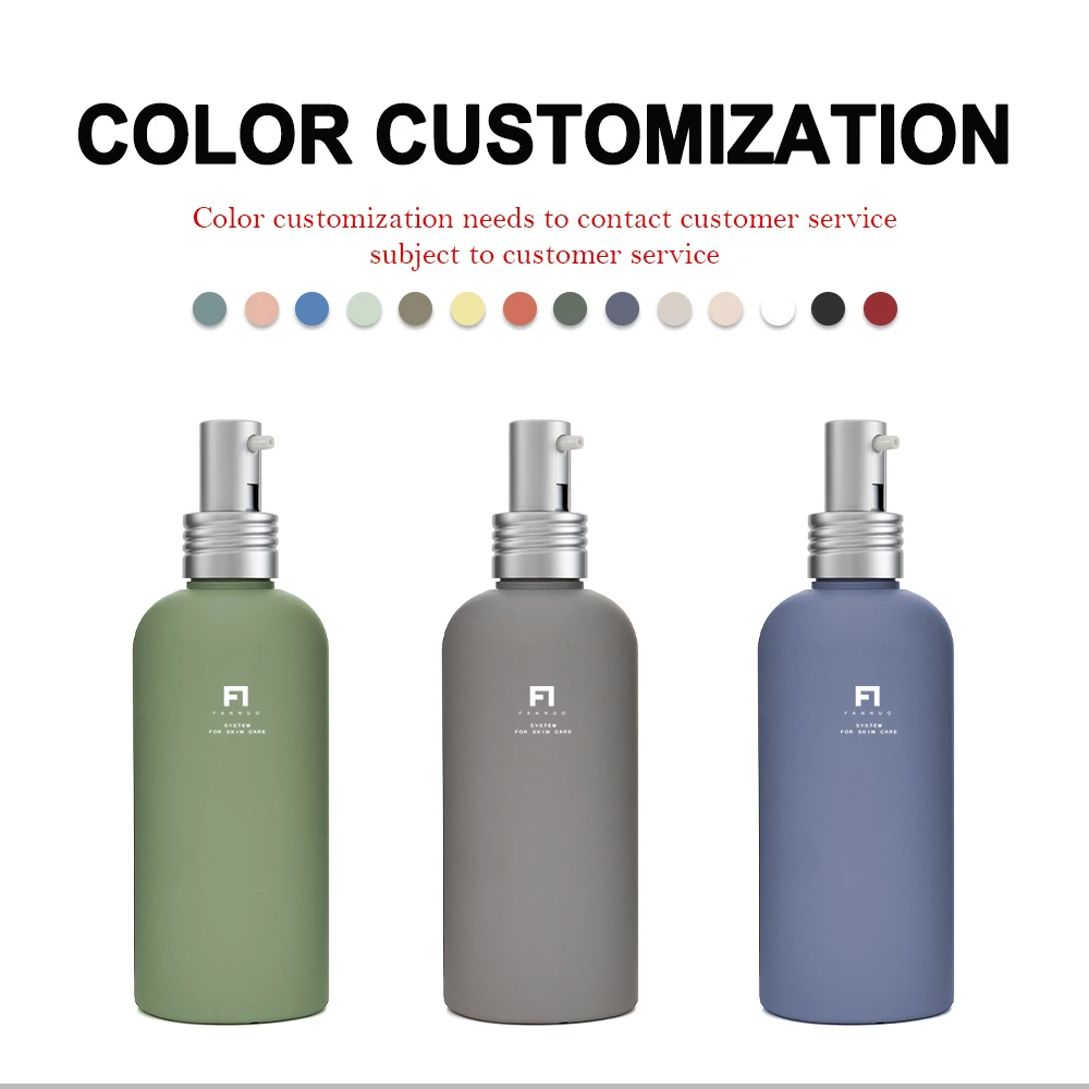 300ml Plastic Bottle Purple Shampoo Bottle 50ml 100ml 150ml 200ml 250ml