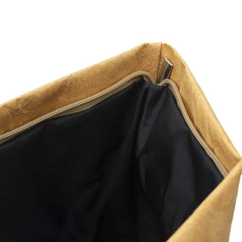 Vintage DuPont Paper Backpack Custom Washable Kraft Paper Backpack DuPont Paper Bag Custom Printing logo