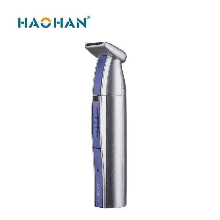 Haohan 2 in 1 Nose Trimmer Men Nasal Clean Sideburn Trim Style Fashion Portable Razor Facial Travel Rechargeable Battery