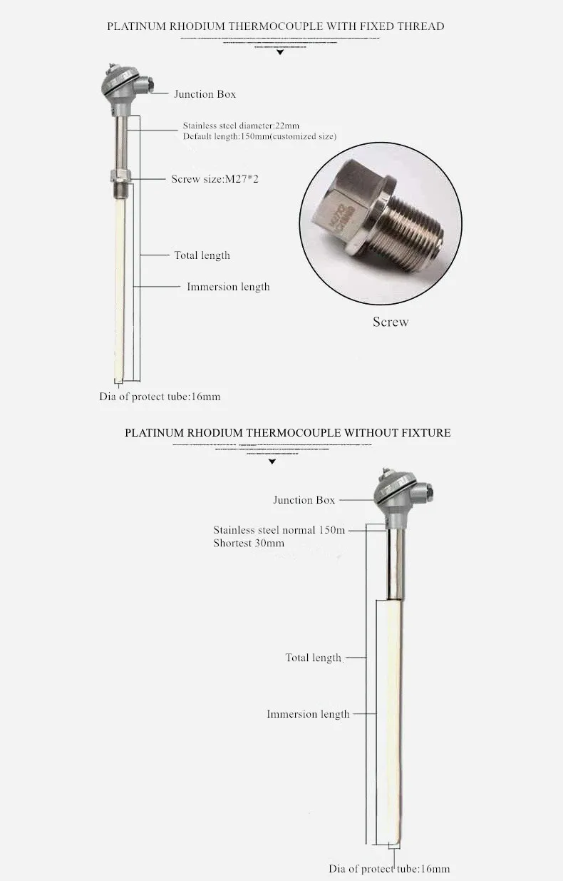 Platin-Rhodium-Thermoelement