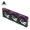 Negro 3 ventiladores