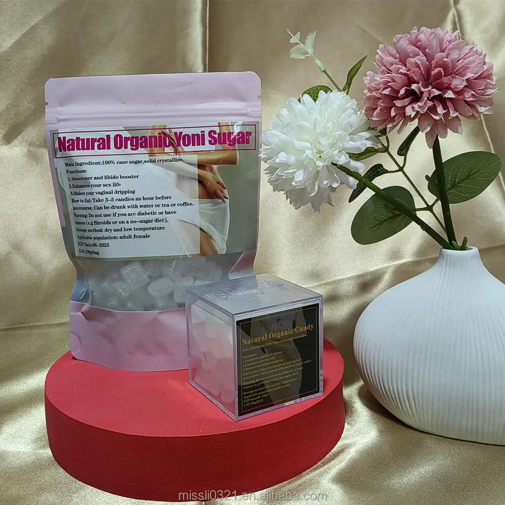 100 Pure Natural Yoni Sugar Feminine Vaginal Yoni Sweet Lump Candy