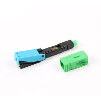 Bulk Wholesale Fiber Optic Fast Connector SC APC FTTH Telecom Communication