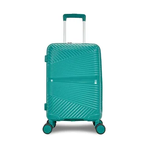 2026 Unisex High Quality PP Material Spinner Castor Trolley Luggage Newest Design with Competitive Price