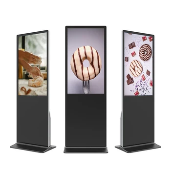 China Factory Hot Sale 55 Inch Indoor Digital Signage And Display Floor-standing Touch Screen Lcd Vertical Advertising Machine