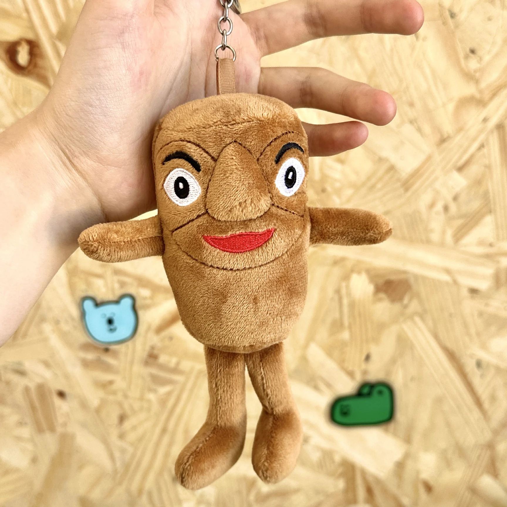 Porte-clés En Peluche Steal A Brain Rot - Peluche Douce 13,5 Ou 18 Cm, Pour Décoration Et Collection