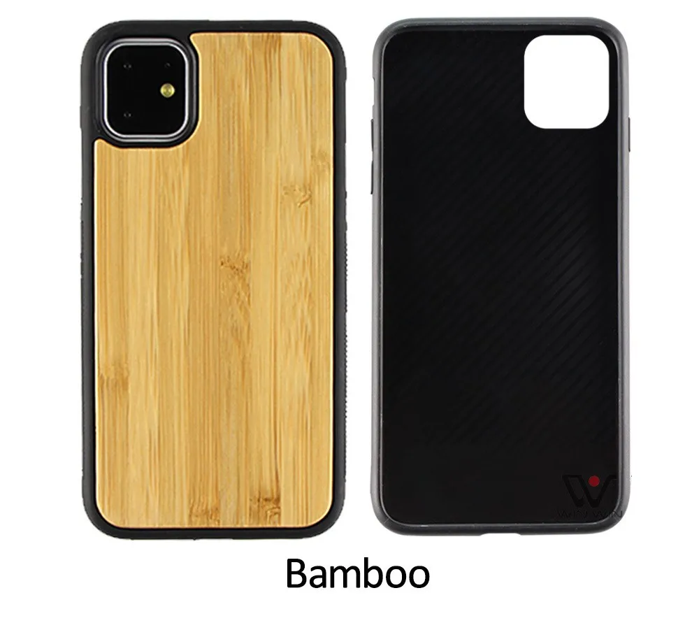Customizable High Quality Wooden Bamboo Phone Case Walnut Phone Case