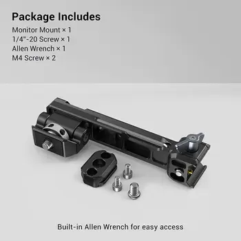 Smallrig Adjustable Camera Monitor Mount for Ronin-Sc for Zhiyun Crane 3/Weebill Lab -BSE2386B detail image