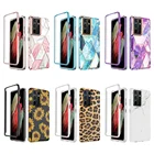 Shockproof Cell Phone Bags Case Luxury PC Pink Marble Phone Case for iPhone for Samsung Galaxy 21 Ultra Mobile Phone Bags Cases
