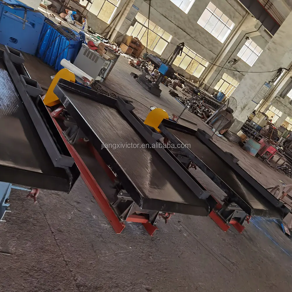 Laboratory 6S Mini Gold Mining Shaking Table Wilfley Table