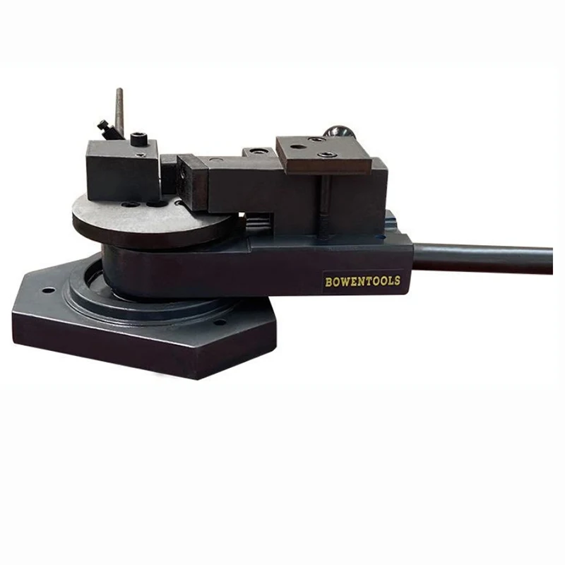 TEBAK Hand Operated Metal Bending Bar Bender Universal Bender SBG-40 with Flat Steel 30x8mm and Square Steel 13mm