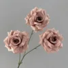 3-head Diamond Rose Light Brown