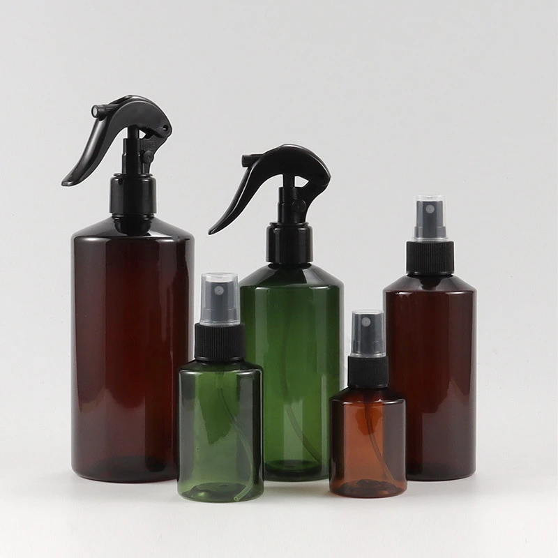 GIVAMEIHF Set di 24 flaconi spray vuoti in vetro ambrato da 113,4 g, piccoli flaconi spray vuoti, contenitori ricaricabili per nebulizzazione fine, mini bottiglia spray da viaggio per olio perfetto