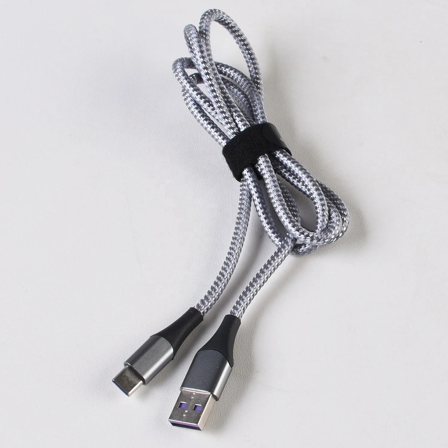 Usb To Typec Carbon Braided Data Cable Alloy Shell Costeffective