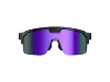 Verre dégradé violet