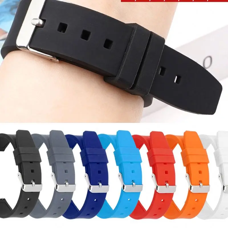 Working Non Tarnish Watch Faces High Quality Silicone Band for Uv Print Womens Beautiful Bracelets Sea Dweller Strap Extender