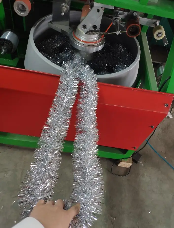 Christmas Tree Wedding Birthday Party Decorations Tinsel Garland Making