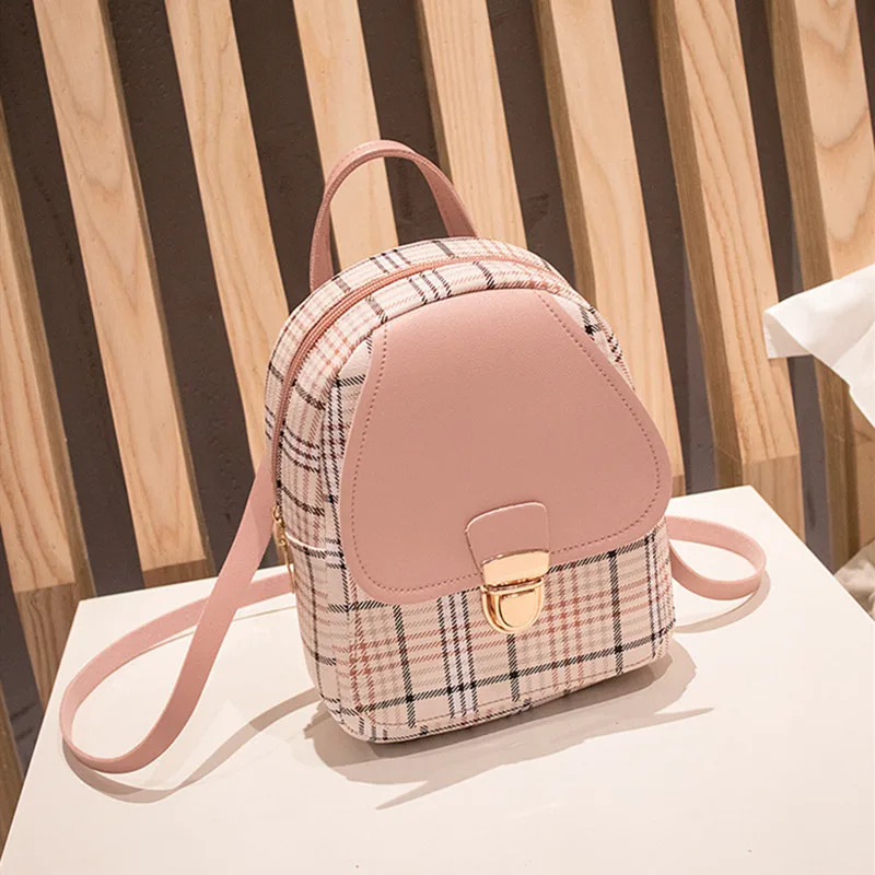 Women's New Fashion Summer Casual Small Backpack Shoulder Bag