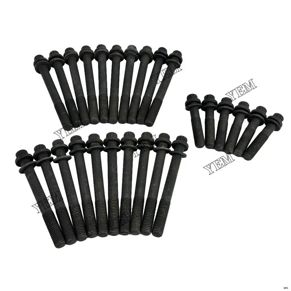 Diesel Engine 6SD1 Cylinder Head Screw 1-09070043-1 1-09070044-1 for Isuzu
