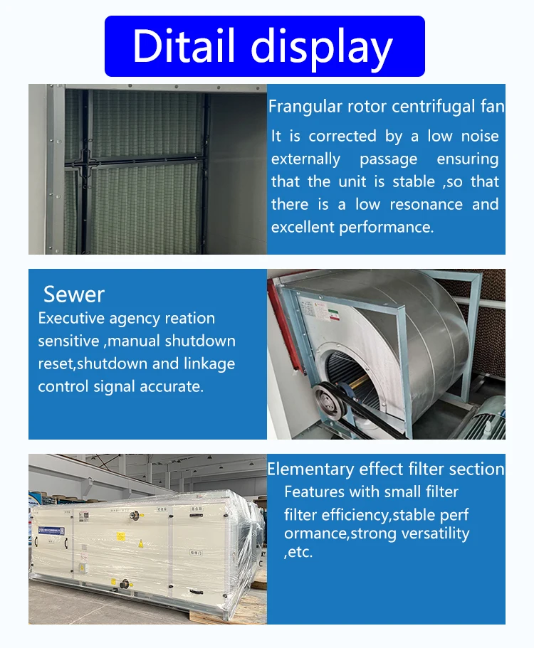 Air Handling Unit, AHU, 380v, 2000m³ - detail 10
