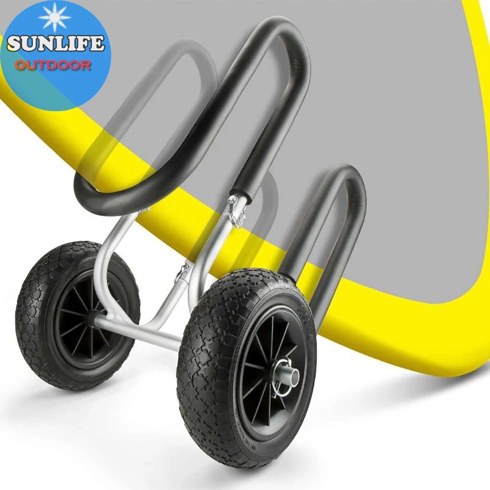 MAKAIO SUP BOARD WHEELS FINNEN TROLLEY TRANSPORTWAGEN US FIN-BOX - MAKAIO SUP BOARDS