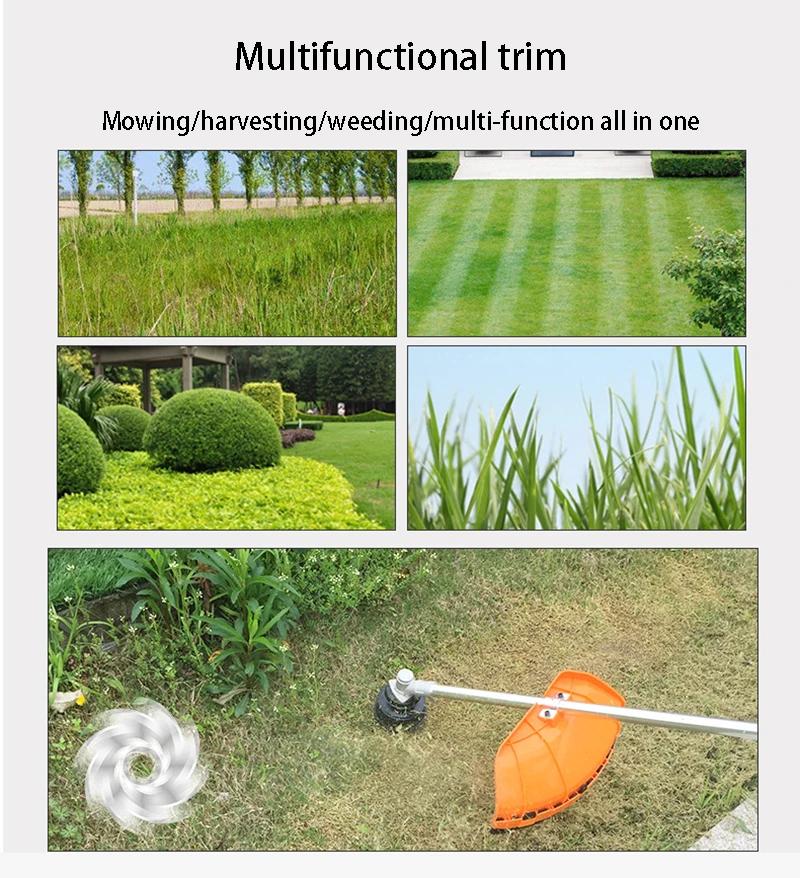 Hot Sale Lawn Mower Gasoline Brushcutter Machine Gasoline 4 Stroke Lawn