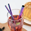 rainbow(price for bent and straght straws are the same)