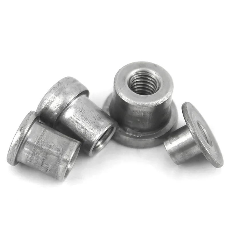 12 Dadi A T M4 In Acciaio Carbonio - Base Rotonda Saldabile Per Mobili E Lamiere - Foto 6