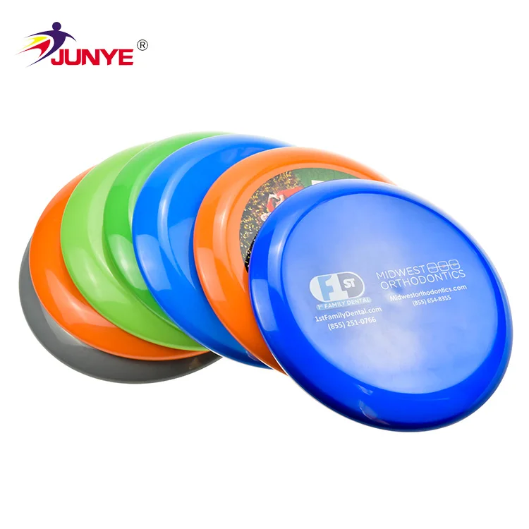 Disco voador para jogos esportivos, saco opp com disco para jogo de golfe, plástico pequeno, produto de alta popularidade, uso externo, unissex, cor personalizada