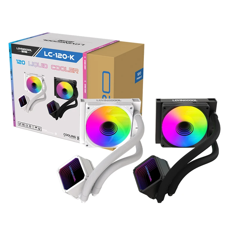 Lovingcool Liquid CPU Cooler - 120mm Water Cooling System