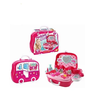 Kids Cosmetic Pretend Role Play Set Beautiful Makeup Toy