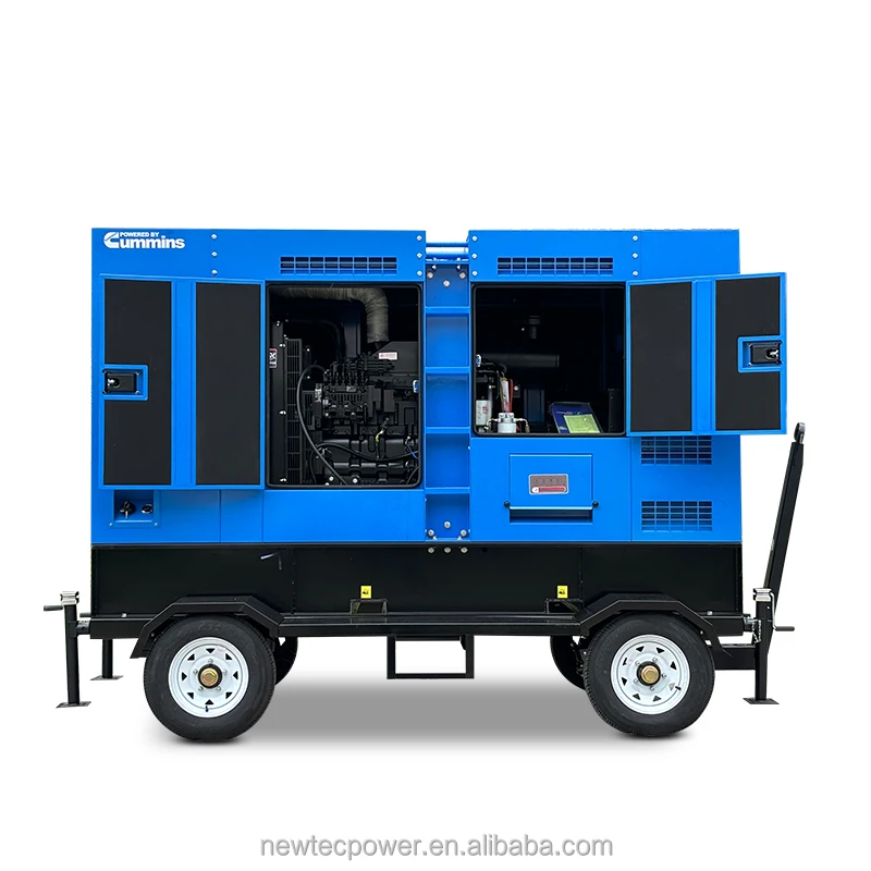 9kVA 12kVA 15kVA Silent diesel Generator Set Powered by Original NPPerkin 403A Engine Newtec Prime Backup Use 7kW 10kW 10kVA