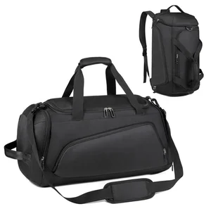 Men's Travel Duffel Bag Fashionable Large Capacity Waterproof Weekend Bag Multifunctional for Business Travel Gym Sports