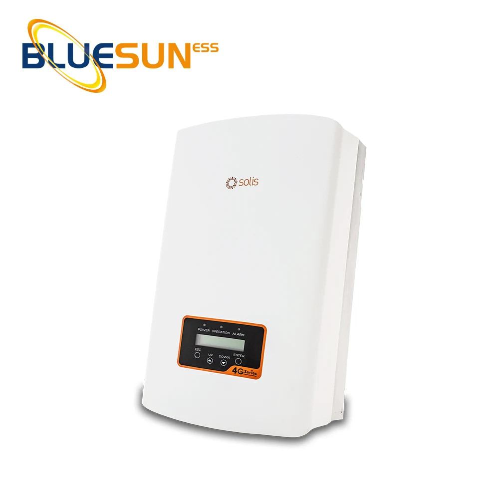 Solis Compact And Lightweight Solar Inverter 5Kw Solar Inverter 1 Phase On Grid For Solar Energy Systems