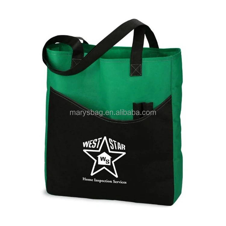 80gsm Non Woven Polypropylene Tote Bag With White Contrast Stitching Buy 80gsm Non Woven 