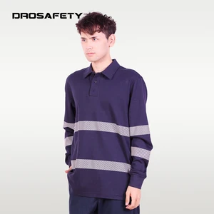 OEM Workwear Mechanic Work Clothes Cotton Knitted Fr Men Clothing Flame Retardant HRC 2 Sweatshirt