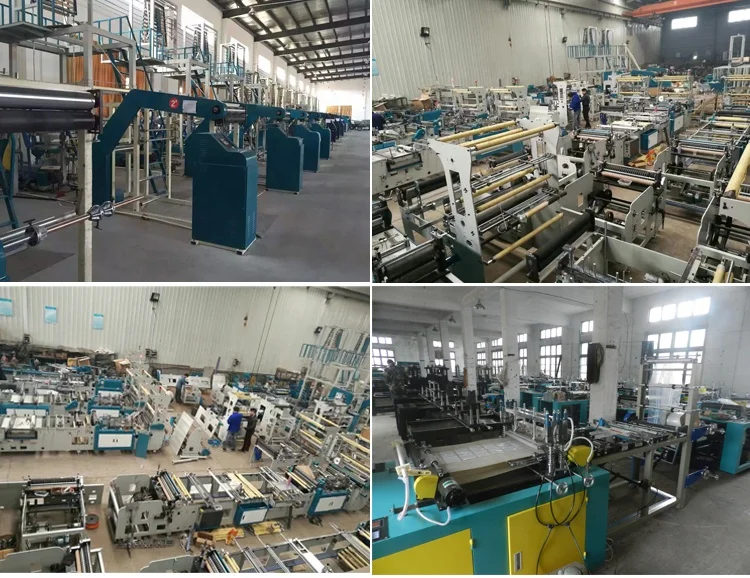 China Wenzhou Automatic Ziploc Slider LDPE PE Zipper Storage Gallon Bag Making Machine