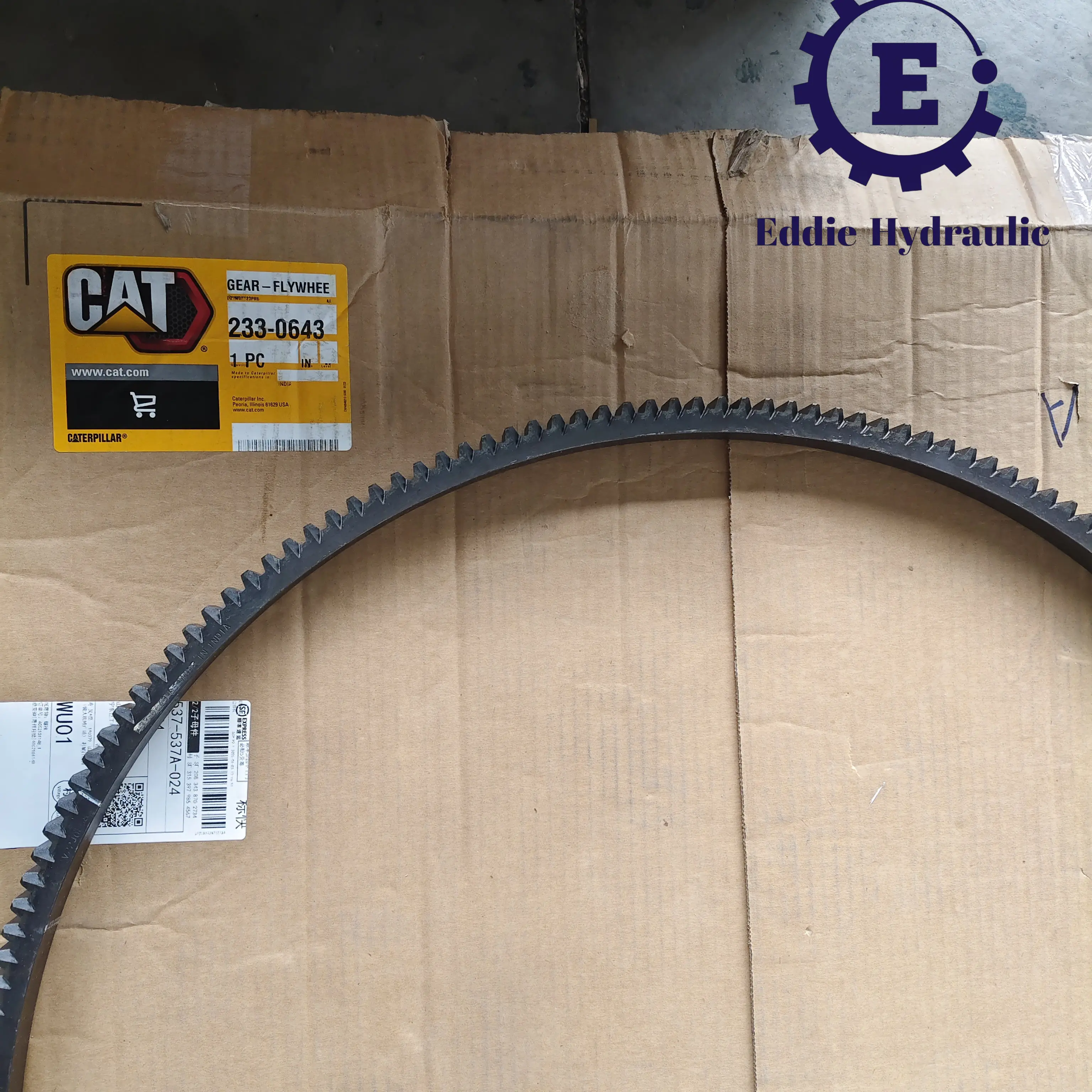 ファン子⑨ 233-0643 2330643 CAT Flywheel Gear - 183 Teeth Cooling System