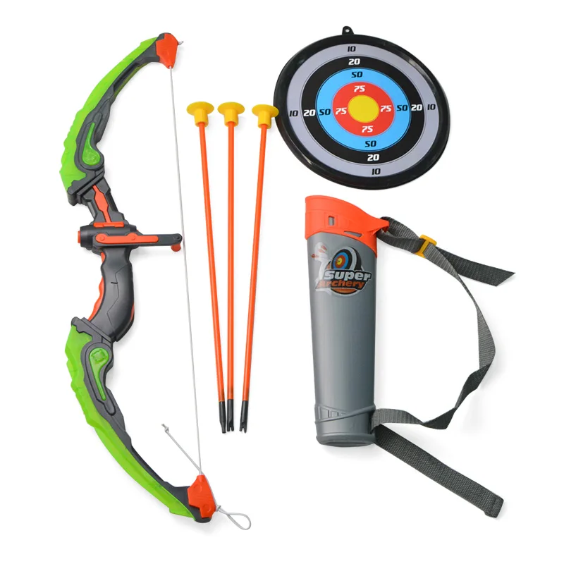 Arc Et Flèches Pour Enfants - Kit De Tir Sportif Avec 10 Fl Ches Ventouse Cible Et I 163963