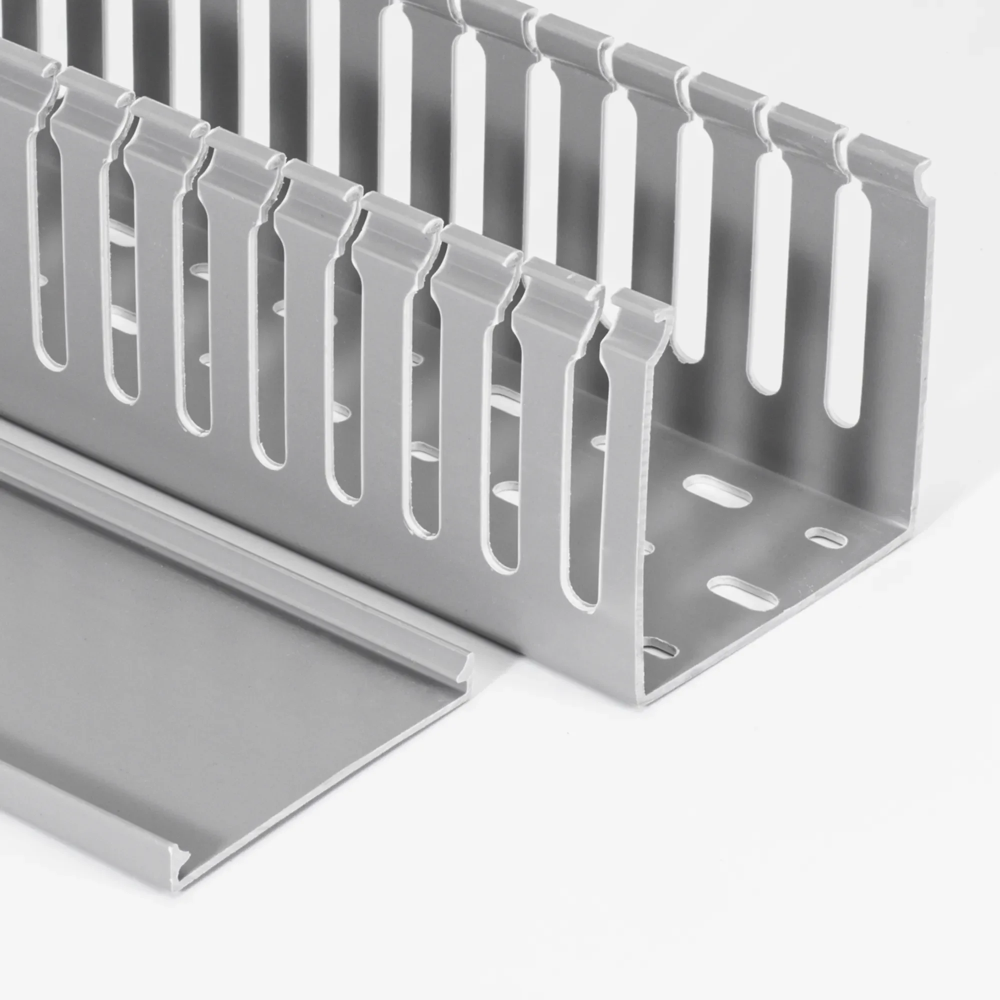 PVC Electrical Wire Channel Slotted Design for Efficient Wiring Ducts