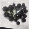 colorful Mixed pack of 20 black balls (5 each of