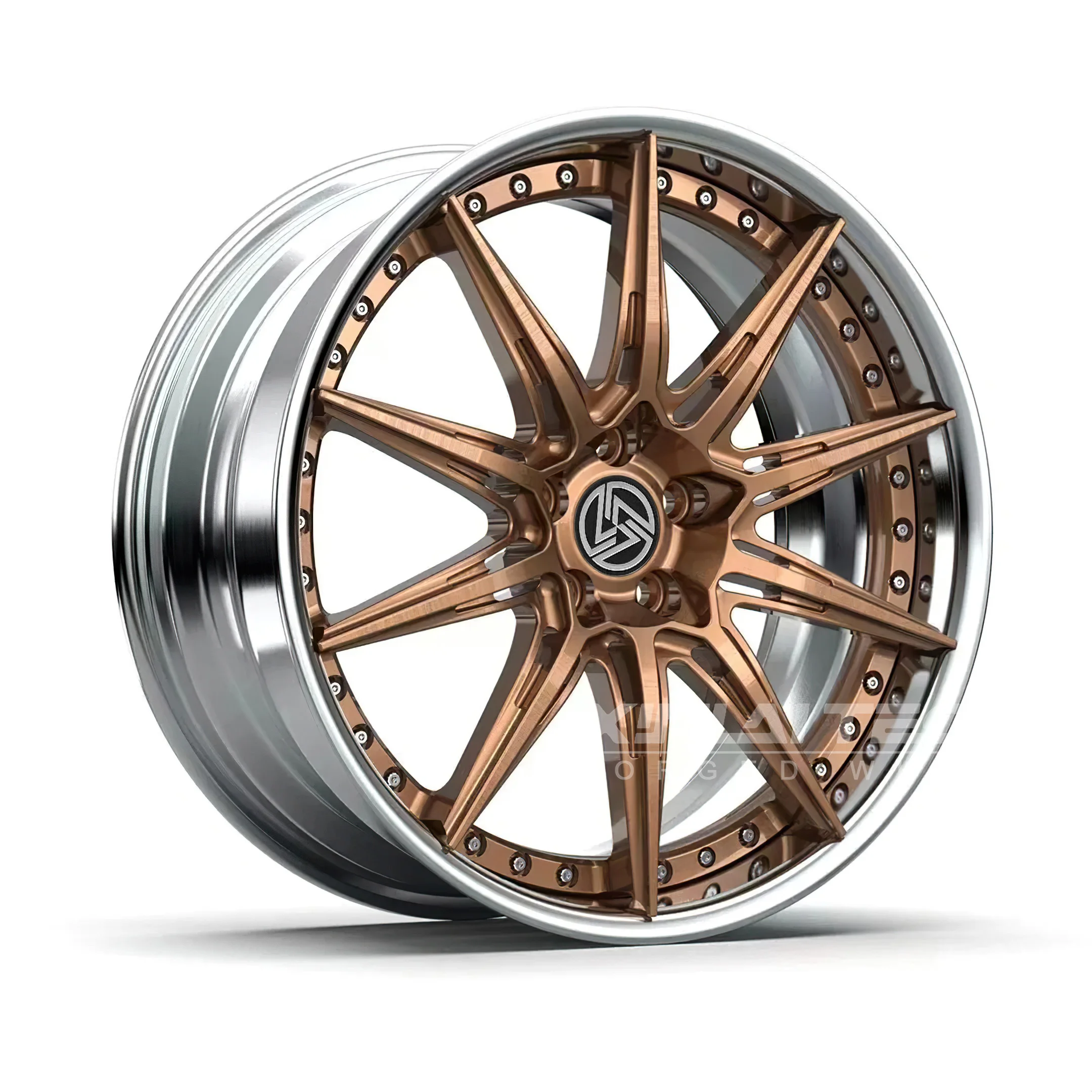 XINLAI Custom Deep Concave Aluminum Alloy Forged Wheels Hubs 2-Piece Car Rims Wheels for BMW Audi Porsche Mercedes Benz - Image 1