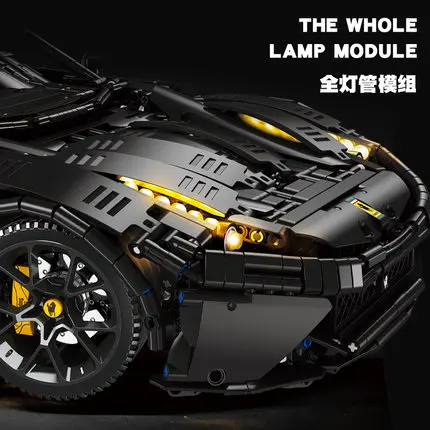 91102 New Building Block Remote Control Sports Car High Difficulty Intelligence Boy Toy