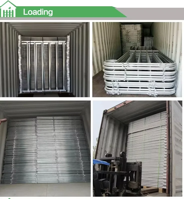 Heavy Duty Height Adjustable Cattle Loading Ramp with Gate Durable ...