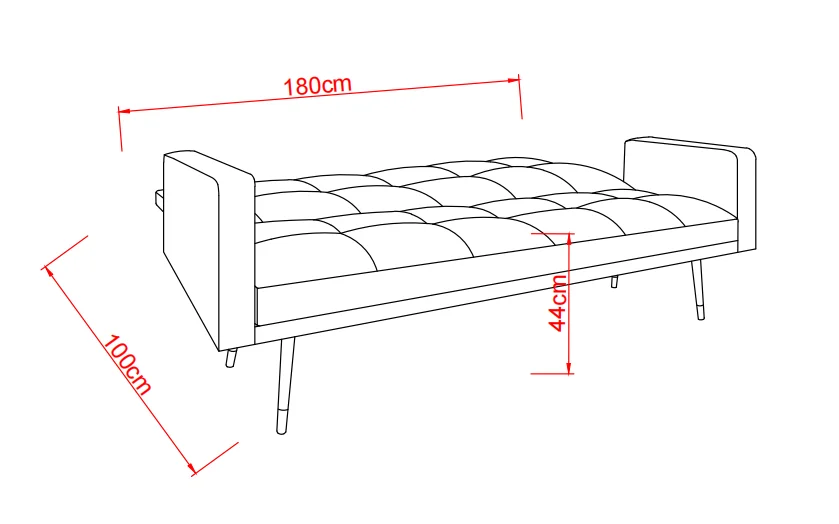 Wholesale Fold Up And Down Sofa Bed Modern Home Apartment Living Room Sofa Set Bed Fabric