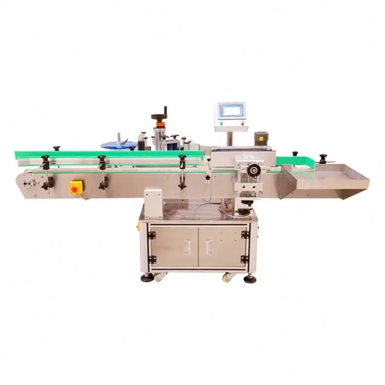 TEBAK Automatic Hot Sell Fully Automatic Customized Glass Jar Can Flat square Round Bottle and Hexagonal Bottle Labeling Machine