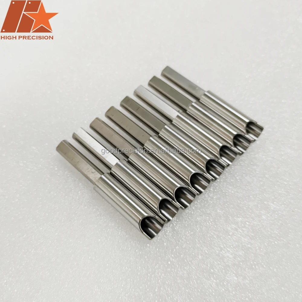 Non Standard Flat Square Ejector Pins Shaped Push Injection Punch