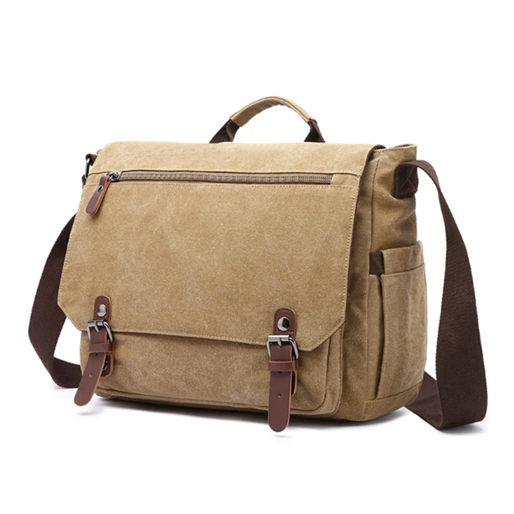 Manufacture Wholesale Full Outdoor Backpack School Bag Men Custom Vintage Canvas Hiking Briefcase Supplier